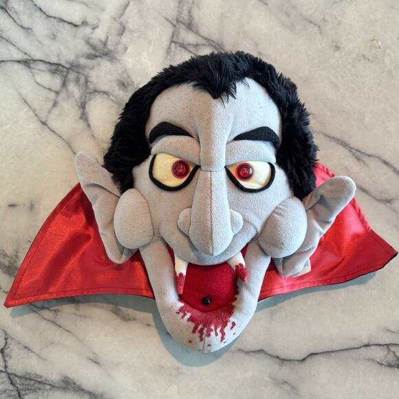Y2K Halloween Motion Activated Talking Lights Vampire Hanging Plush Kids Of Amr - Picture 8 of 10
